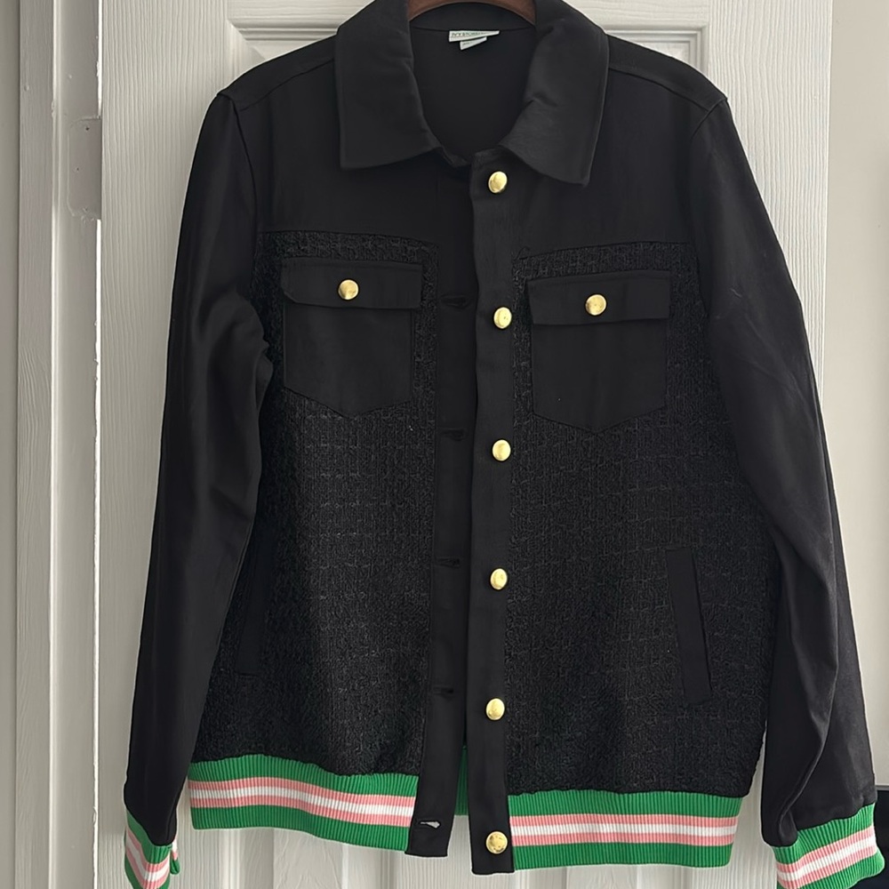 Ivy storehouse black denim jacket